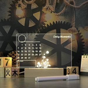 Note Board Decoration Night Lamp