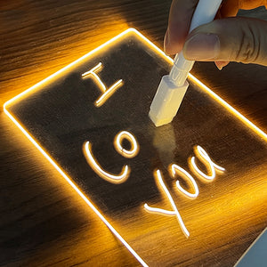 Note Board Decoration Night Lamp